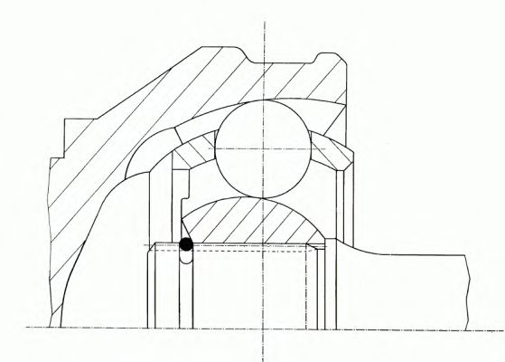 302963 шрус наружный spidan 20340 GKN SPIDAN