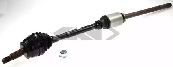 Aприводний вал opel movano 25 fr 01 21550 GKN SPIDAN