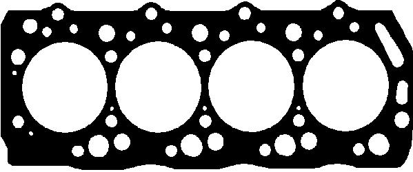 Aпрокладка головки блоку циліндрів hyundai h100 2.5d mitsubishi 4d56 026400 ELRING