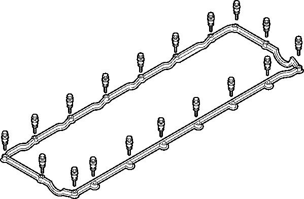 Прокладка клапанної кришки man 136890 ELRING