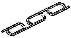 Ущільнення впускний колектор 147590 ELRING