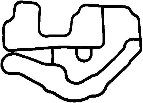 364.670 elring прокладка насоса 364670 ELRING