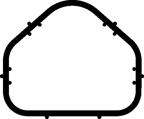 Прокладка впускний колектор chrysler/mini 16 16v 4 вир-во elring 486040 ELRING