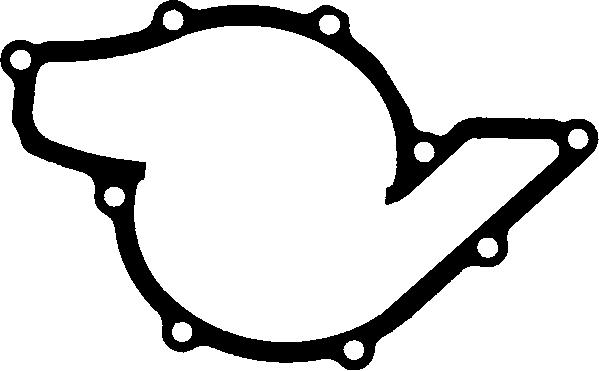 632.682 elring прокладка помпи води vw passat/audi 80/100/a4/a6 2.4-4.2tdi 90-05 632682 ELRING