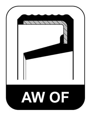 Сальник колінчастого вала 751610 ELRING