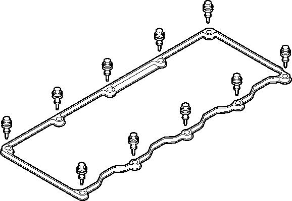Комплект ущільнень, кришка голівки циліндра 903180 ELRING