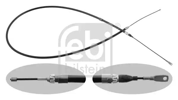 Febi db трос ручного гальма w124 01667 FEBI