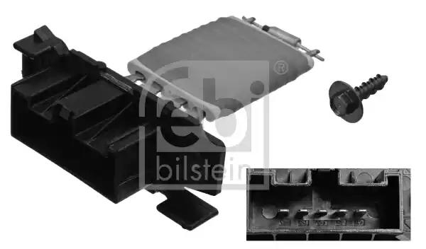 Резистор вентилятора салона 100043 FEBI