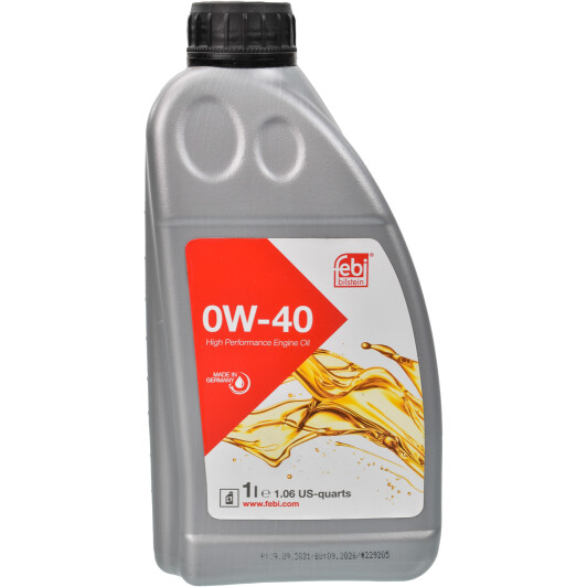 Олива моторна 101140 FEBI