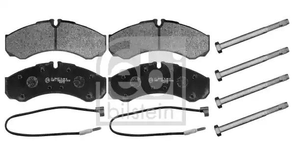 Klocki hamulc. renault mascott 99-04 przódtył 116193 FEBI
