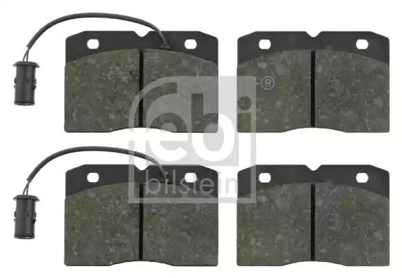 Комплект гальмівних накладок, дискове гальмо 16337 FEBI