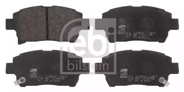 Klocki hamulc. toyota yaris 99-05 +abs 16725 FEBI