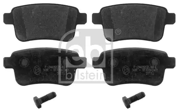 Klocki hamulc. renault kangoo 08- tył 16897 FEBI