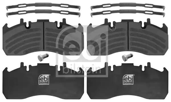 Комплект гальмівних колодок дискове гальмо 16906 FEBI
