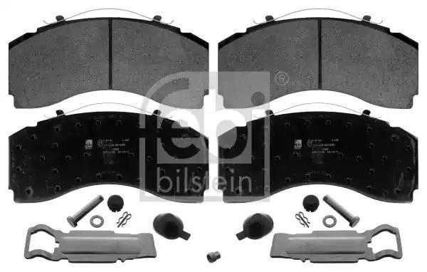 Klocki hamulc. mercedes actros 96- przód tył 16997 FEBI