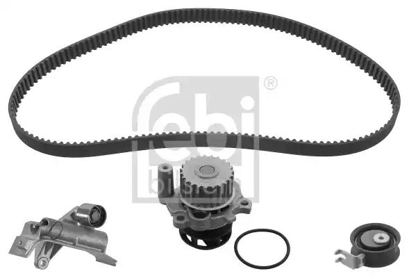 Febi к-кт. грм  рем.+2шт. ролик+помпа audi 18/18t vw golf iv 18/18t skoda 45122 FEBI