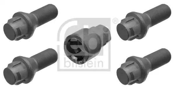 Комплект колесных болтов с замком 47550 FEBI