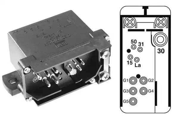 Блок управления время накаливания GR049 BERU