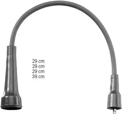Комплект проводов зажигания ZEF1185 BERU