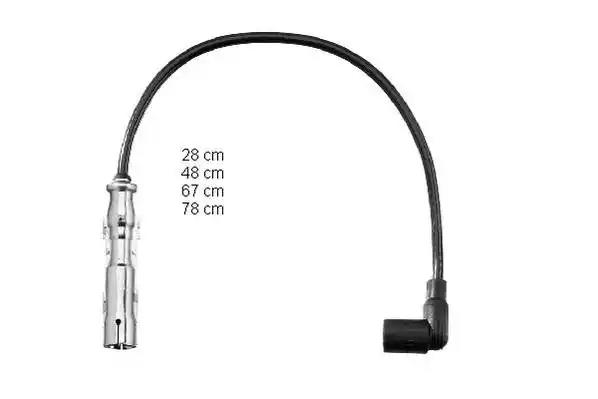 Комплект проводов зажигания ZEF1496 BERU