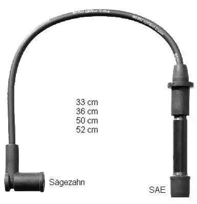 Beru ford дроти високого напруги 4шт galaxy 95- ZEF1596 BERU