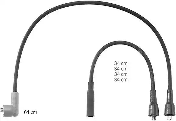 Дріт високої напруги ZEF796 BERU