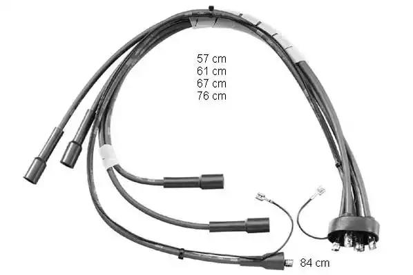 Комплект проводов зажигания ZEF802 BERU