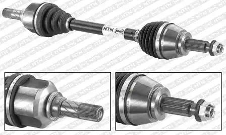 Приводний вал DK55045 SNR NTN