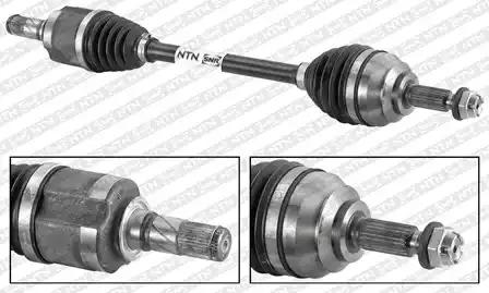 Приводний вал DK55059 SNR NTN