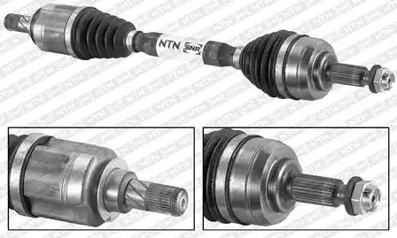Приводний вал DK55065 SNR NTN