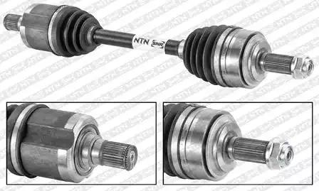 Приводний вал DK74004 SNR NTN