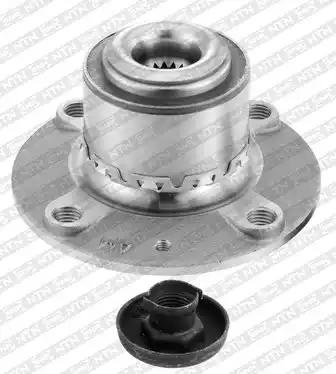 Комплект подшипника ступицы колеса R15452 SNR NTN