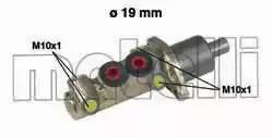Циліндр гальмівний головний 050061 METELLI