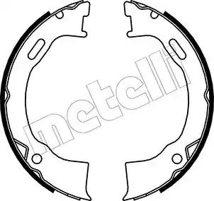 Комплект тормозных колодок стояночная тормозная... 530146 METELLI