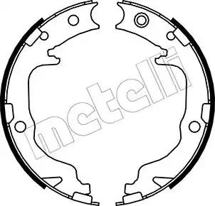 Комплект тормозных колодок стояночная тормозная... 530362 METELLI