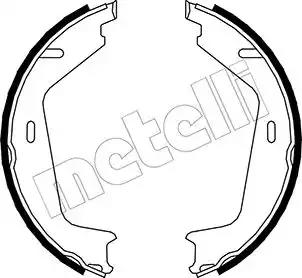 Комплект тормозных колодок стояночная тормозная... 530479 METELLI