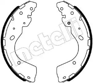 Комплект тормозных колодок 530508 METELLI