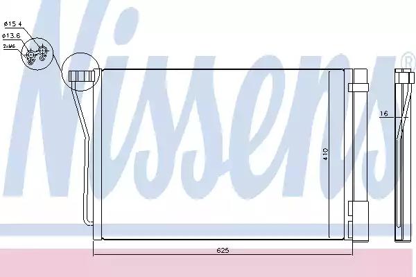 Конденсер кондиціонера 940418 NISSENS