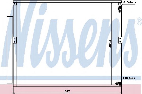 Радиатор 94919 NISSENS