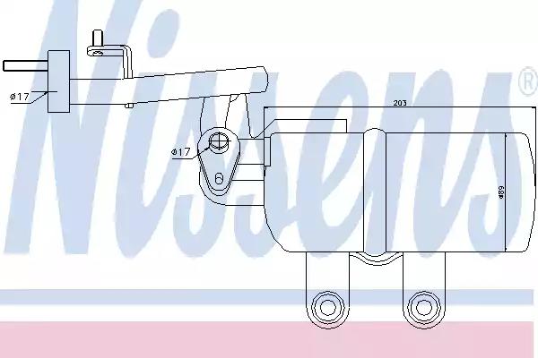 Осушитель кондиционера 95332 NISSENS