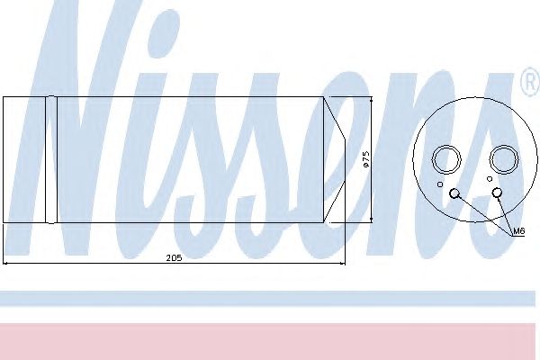 Осушувач кондиціонера 95352 NISSENS