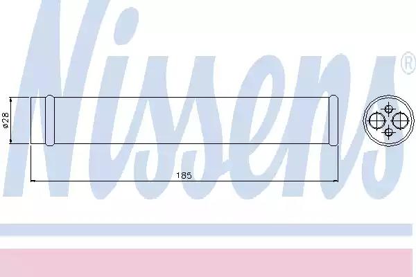 Осушитель кондиционер 95367 NISSENS