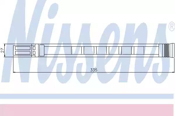 Осушувач bmw x5 e5300-x5 3.0d+[oe 6.942.025] 95387 NISSENS