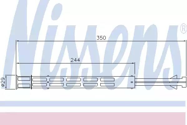 Осушувач кондиціонера 95502 NISSENS