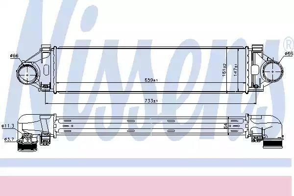 Интеркулер 96471 NISSENS
