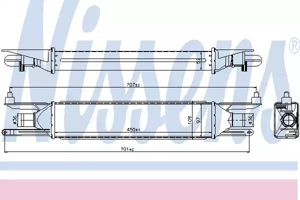 Интеркулер 96500 NISSENS