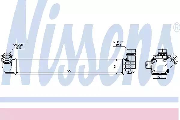 Интеркулер 96545 NISSENS