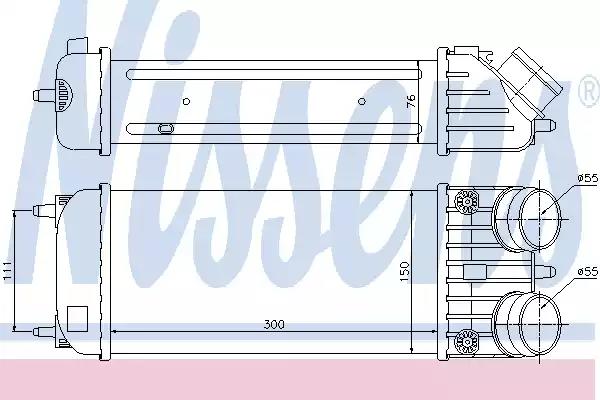 Интеркулер 96593 NISSENS