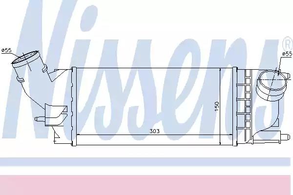 Интеркулер 96599 NISSENS