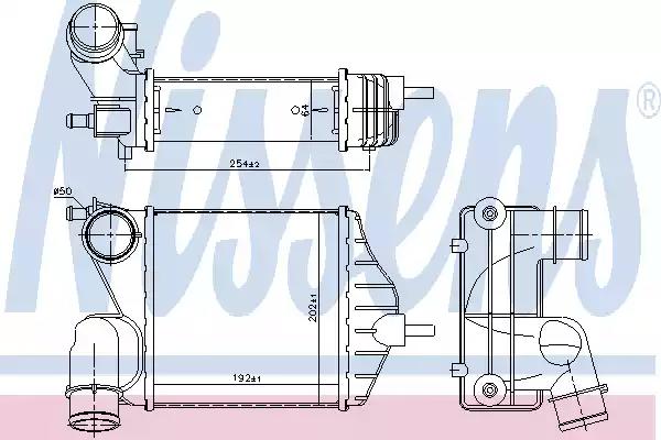 Интеркулер 96653 NISSENS